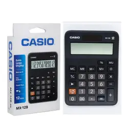 OEM - Calculadora Casio De 12 Digitos Color Negro