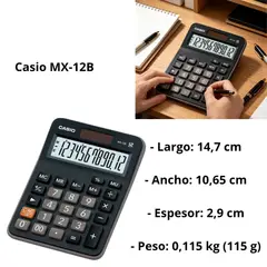 OEM - Calculadora Casio De 12 Digitos