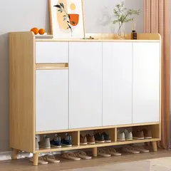 ELEMENT DESIGN - Zapatero Organizador Gran Capacidad Multifuncioanl con Cajones 120x32x100cm