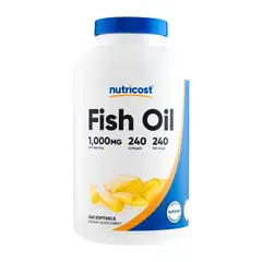 Nutricost - Fish Oil 1,000 mg - 240 Capsulas