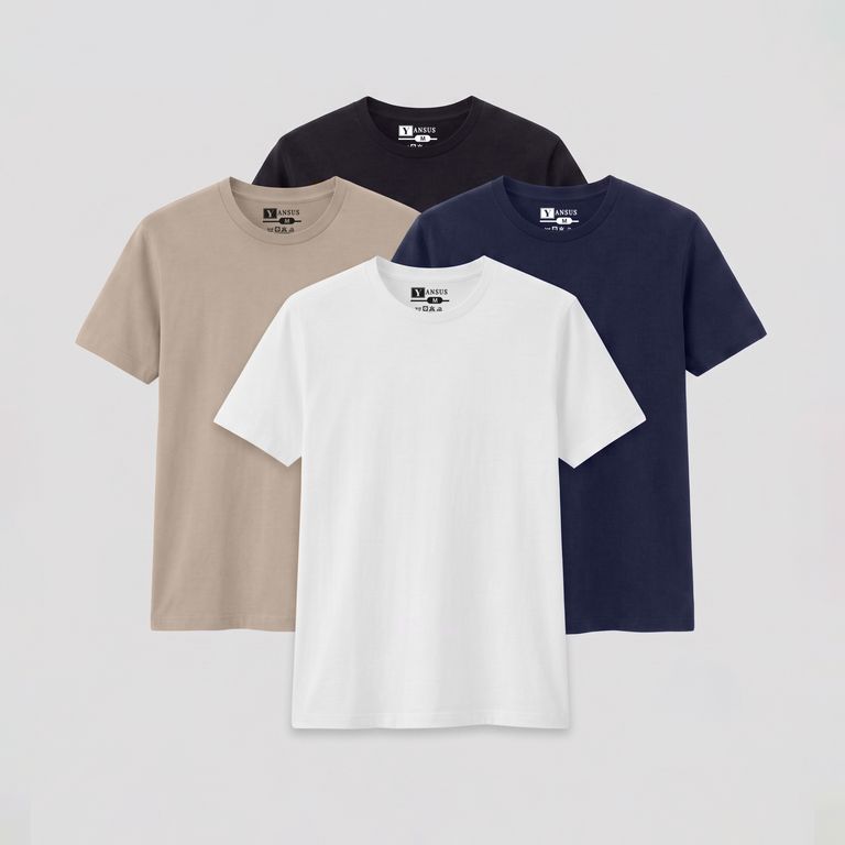 Polo Pack 4 Polos Hombre Basico