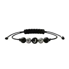 LUCYANA JOYAS Y ACCESORIOS - Pulsera Hombre Letra Inicial J "Tu Esencia" - Legado de Conexión Energética Lucyana