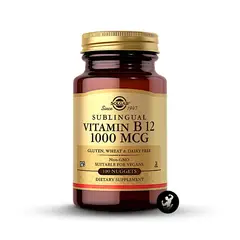 SOLGAR - Vitamina B12 1000mcg Sublingual - 100 tabletas