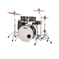 PEARL - Batería Acústica Profesional Decade 262 SATIN BLACK BURST