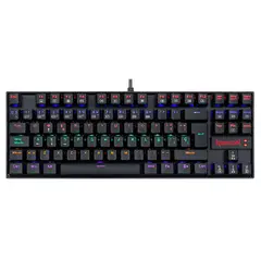 REDRAGON - Teclado Mecánico Gamer Kumara K552 Rainbow TKL Español con Anti-Ghosting
