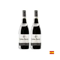 GOURMET 117 - VINO TINTO CARLOS SERRES GRAN RESERVA 750ML x2