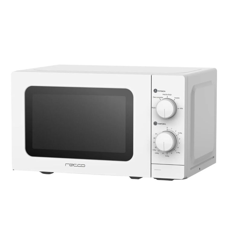 Horno Microondas Recco 20L Blanco