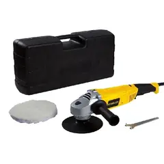 STANLEY - Pulidora de 7" 1300 W 3000 Rpm con Maleta Plástica SP137K-B2