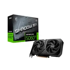 Msi - Tarjeta de Videdo Geforce RTX 5060 Ti 8G Shadow 2X OC Plus 8GB GDDR7 PCIe 5.0