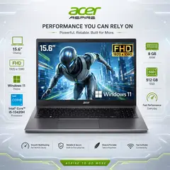 ACER - ASPIRE 5 15 A515-58PT-59VW INTEL CORE i5, 13420H / 8GB / 512GB / 15.6″ FHD / WINDOWS 11 HOME