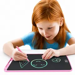 GENERICO - Tablero Mágico Rosado Dibujo Electrónica Niños 8.5 LCD Día del Niño