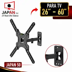 JAPANTEC EL RACK DEL FUTURO - JAPANTEC Soporte para TV Fijo JAPAN50 26 a 60 Pulgadas