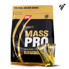 Level Pro - Proteína Mass Pro 3Kg Cookies