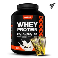 DEMOLITOR - Proteína Whey Protein 5Lb Vainilla + Shaker