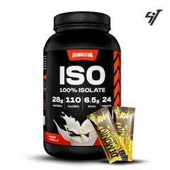 DEMOLITOR - Proteína Iso 100% Whey 1.76Lb Vainilla + Shaker