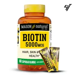 MASON - Vitamina Biotin 5000 Mcg 60 Softg