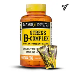 MASON - Stress B-Complex With Antioxidants + Zinc 60 Tab