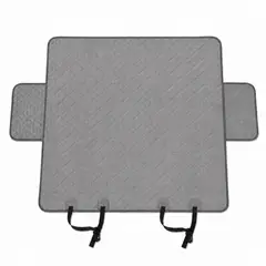 GENERICO - Cobertor para Asiento de Auto 103 x 183 cm Gris - Protección Mascotas