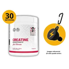 BIOTECH USA - Creatina Monohidratada para Mujeres Old School Labs 240gr con portasuplementos