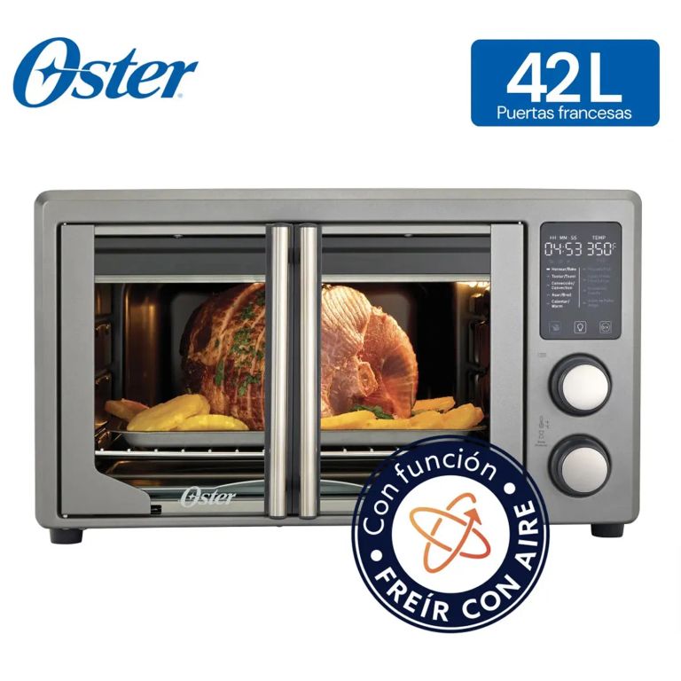 Horno con freidora de aire digital de 42 litros, puertas francesas TSSTTV42FDDAFNS