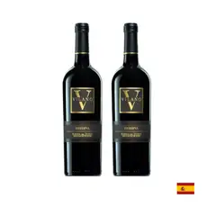 GOURMET 117 - VINO TINTO VILANO TEMPRANILLO RESERVA 750 ML x2
