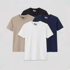 YANSUS - Polo Pack 4 Hombre Basico