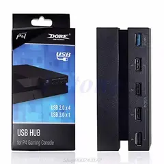 GENERICO - Hub USB Compatible Con PS4 Fat