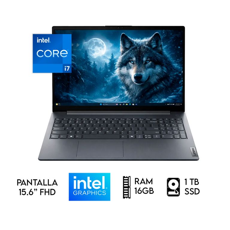 LAPTOP V15 INTEL CORE i7-13620H RAM 16GB SSD 1TB 15.6 FHD GRIS
