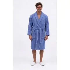 GENERICO - BATA SALIDA DE BAÑO PARA HOMBRE