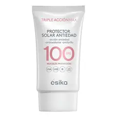 Esika - Protector Solar Facial Antiedad Fps 100 Triple Acción