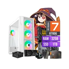 AMD - CPU GAMER RYZEN 7 8700G 32GB RAM DDR5 1TB SSD