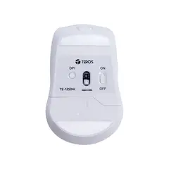 Teros - Mouse Inalámbrico Te-1249AI 2.4Ghz 8 Botones IA Dpi 3200 Usb Bt