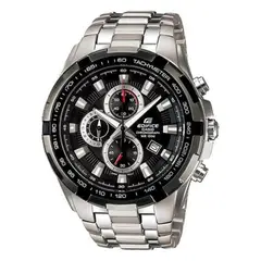 CASIO - EF-539D RELOJ EDIFICE ORIGINAL ACERO NEGRO EDI-OG-17