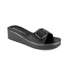 Via Uno - Sandalias Yq7739-F02 Black - Mujer