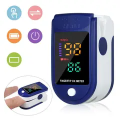 OEM - Saturómetro Oxímetro Digital De Pulso Portátil Compacto AAA