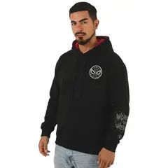 MARVEL - CASACA CON CAPUCHA HOMBRE SPIDERMAN NEGRO