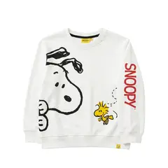 SPECTRUM - POLERA MUJER SNOOPY MARFIL