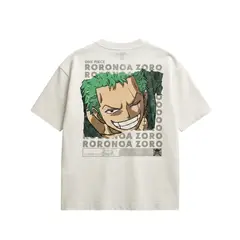 TOEI ANIMATION - POLO BOXY FIT HOMBRE ONE PIECE PERLA
