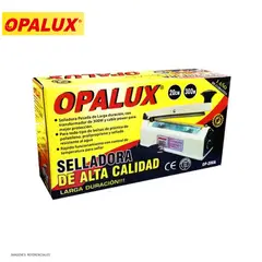 OPALUX - Selladora de Bolsas Plásticas Uso Instantáneo OP-200A