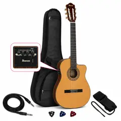 IBANEZ - GUITARRA ELECTROACUSTICA GA5TCE AMBER HIGH GLOSS PACK