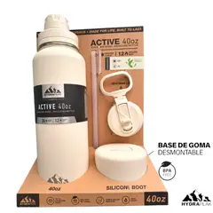 HYDRAPEAK - Botella insultada 40 Oz 1.2 litros set tomatodo active Classics 24h frío 12h caliente