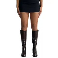 SAPATU - Botas de Mujer Anntarah Charol Marrón