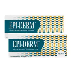 EPIDERM - Pack x2 Lámina de gel de silicona Epi-Derm 1000 (14.5x3.5 cm)