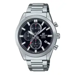 CASIO - EFB-710D RELOJ EDIFICE ORIGINAL ACERO NEGRO EDI-OG-22