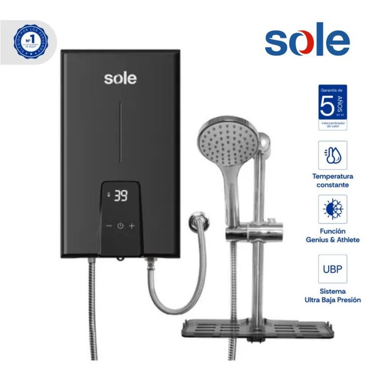 Rapiducha Imagine Temp-Pro 5500W con Panel Digital LED y Control Inteligente de Temperatura