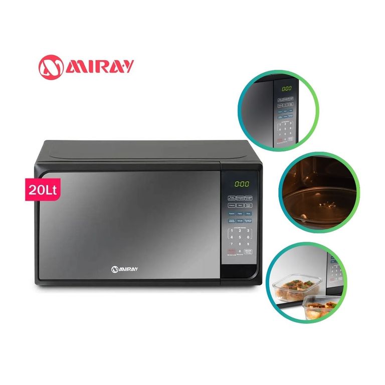 Horno Microondas Panel DigitalL 20 LITROS HMM-20N