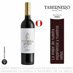VITTORIA - VINO TABERNERO MALBEC ESTATE 750ML