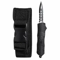 OEM - Cuchillo Navaja De Acero Con Funda