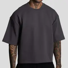 THE CULT - Polo Manga Corta - Boxy Fit - Tejido Especial Oversize