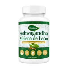 FITOSANA - Ashwagandha con Melena de Leon - 100 Capsulas